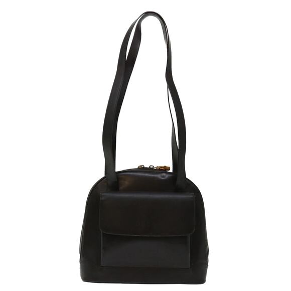 GUCCI Shoulder Bag Patent Leather Brown 001 3444 001 3444 - Picture 2 of 13